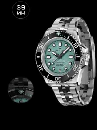 Revelot Hexmariner 39 Amazonite Stone