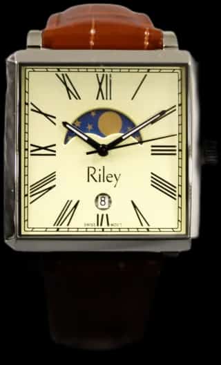 Riley Watch Co Deco Moon
