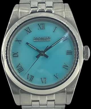 Cincinnati Watch Company Robin's Egg Blue Enamel Dial