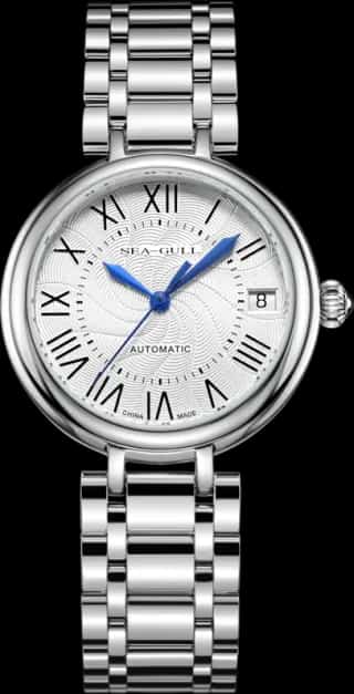 Seagull Lady's Series Minimalist Roman Numerals Drerss Watch 32mm