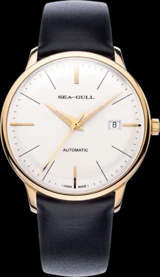 Seagull Bauhaus Style Dress Watch 40mm