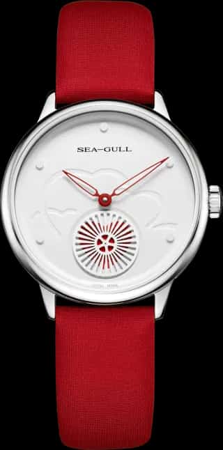 Seagull Heartbeat Elegant Lady's Dress Watch 34mm
