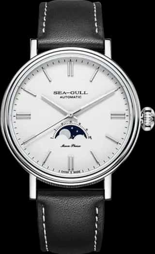 Seagull Moon Phase Dress Watch 41mm