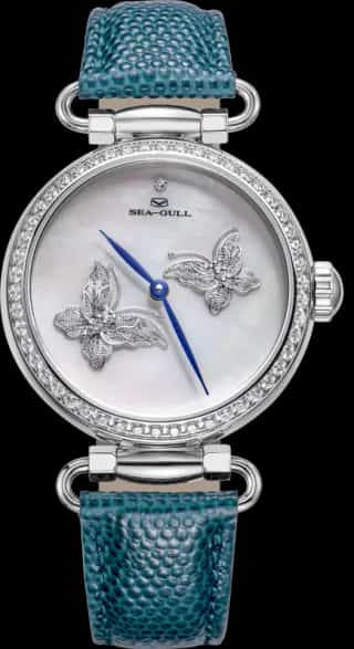 Seagull Artisan ICH Series Butterfly Dial Lady's Watch 38mm