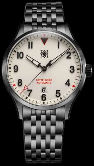Second Hour Beacon 2 Field Watch — Full Lume, DLC Case