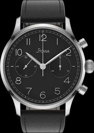 Stowa Chronograph 1938 black