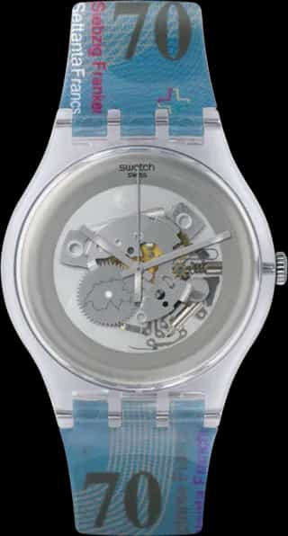 Swatch Septante Blue