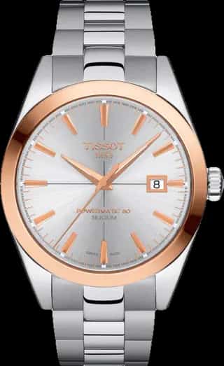Tissot Gentleman Gold bezel