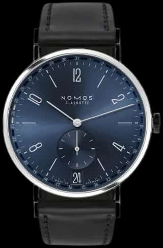 NOMOS Glashütte Tangente 2date blue