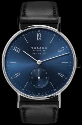 NOMOS Glashütte Tangente neomatik blue gold