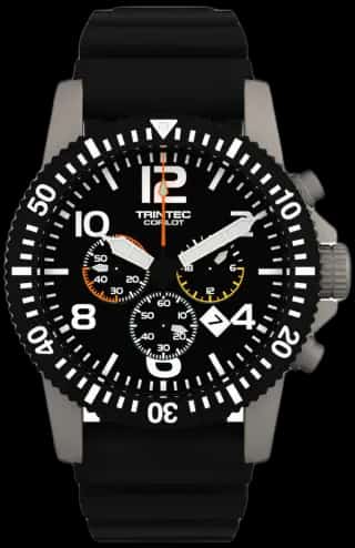 Trintec CoPilot Chronograph / Stainless / Quartz