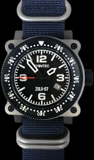 Trintec ZULU-07 PRO / Stainless/Blue / Automatic