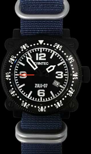 Trintec ZULU-07 PRO / Black/Blue / Automatic