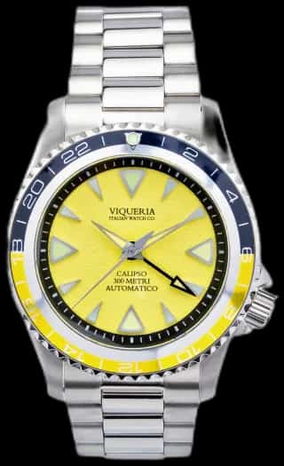 Viqueria Calipso GMT - Saffron Yellow
