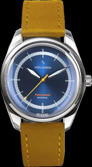 Von Doren TREASUREMASTER - BLUE 39 mm