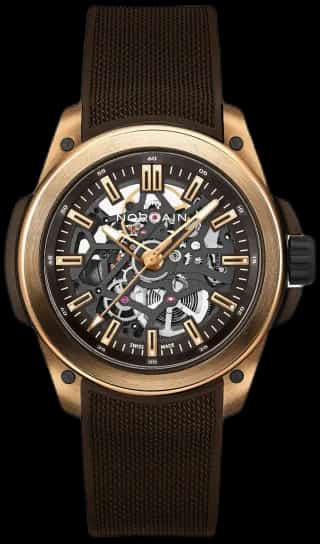 Norqain Wild ONE Skeleton 42mm Gold