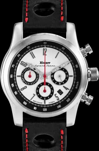 Xicorr Watches Syrena Sport WHr (WHite red hands)