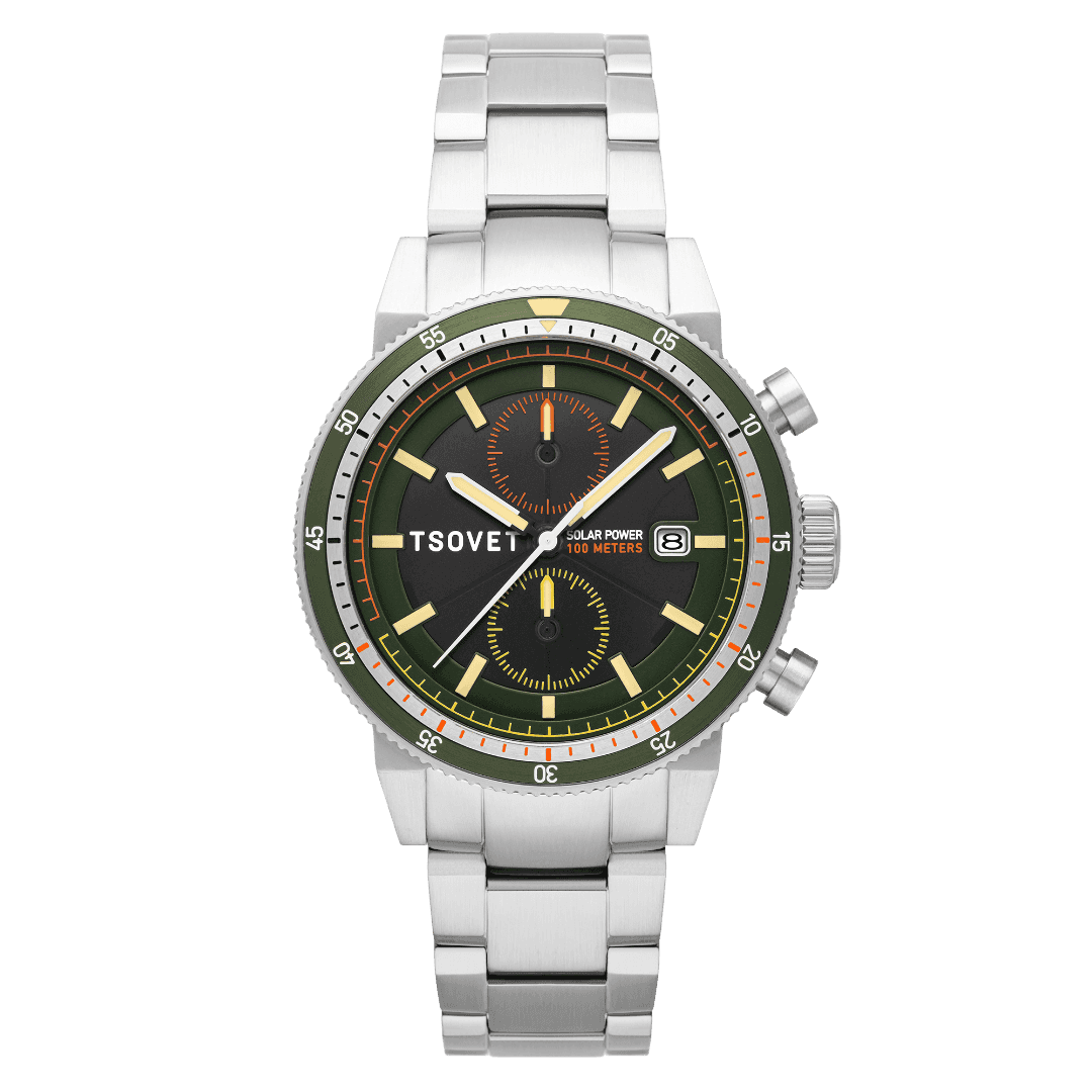 Tsovet Tsovet SLR-FW42 Helios Solar Chronograph