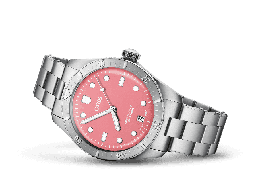 Oris Divers Sixty‑Five Cotton Candy