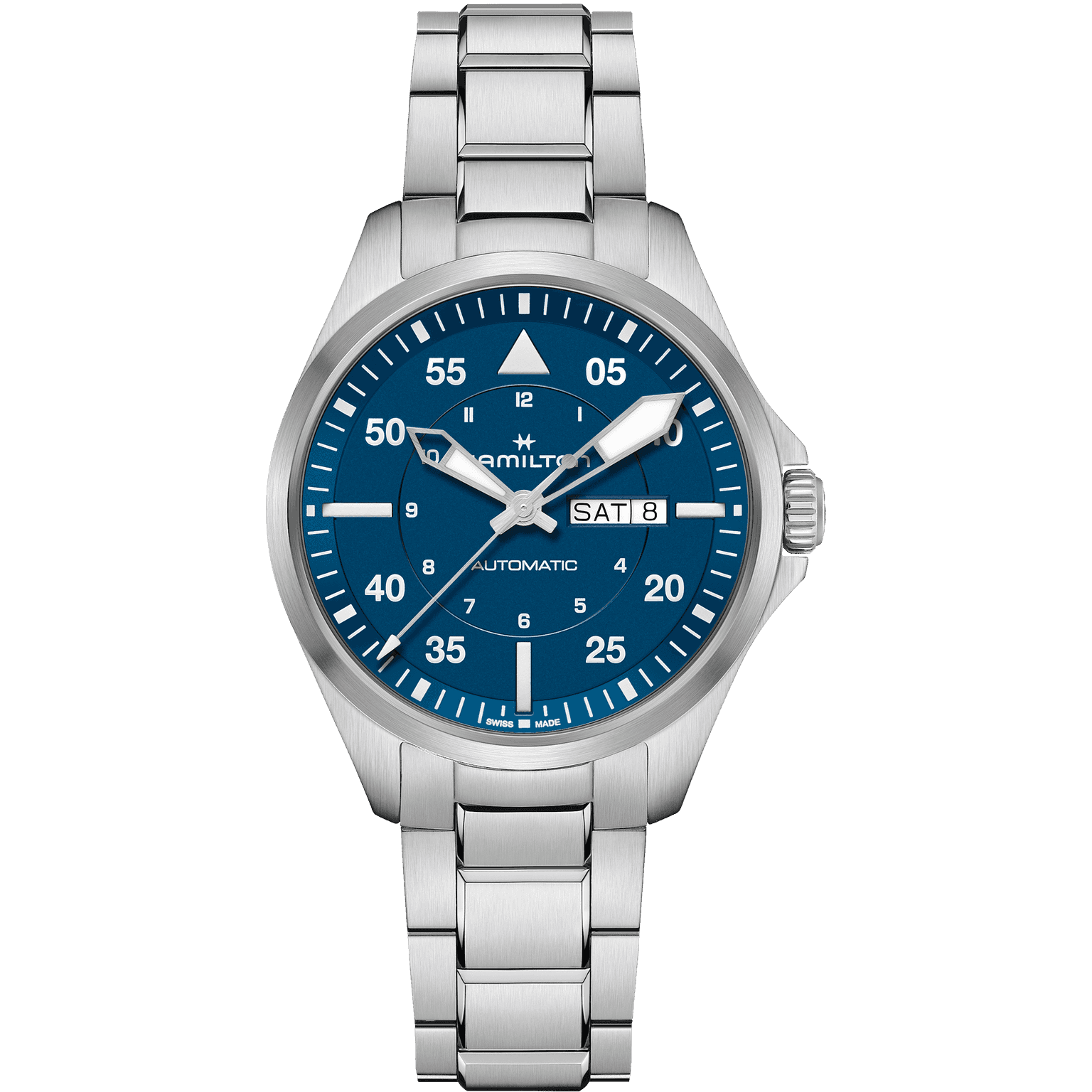 Hamilton Khaki Aviation Pilot Day Date Auto