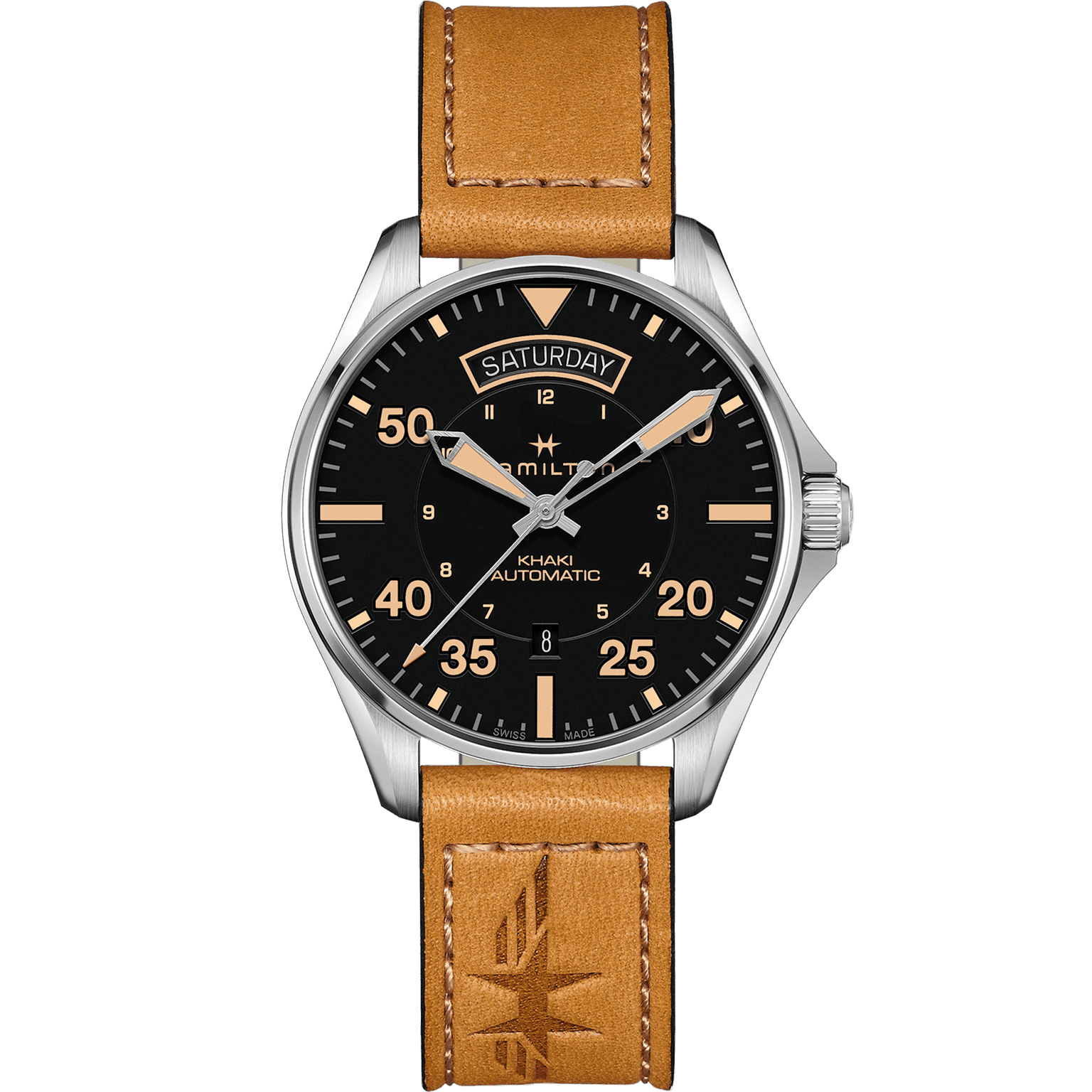 Hamilton Khaki Aviation Day Date Auto