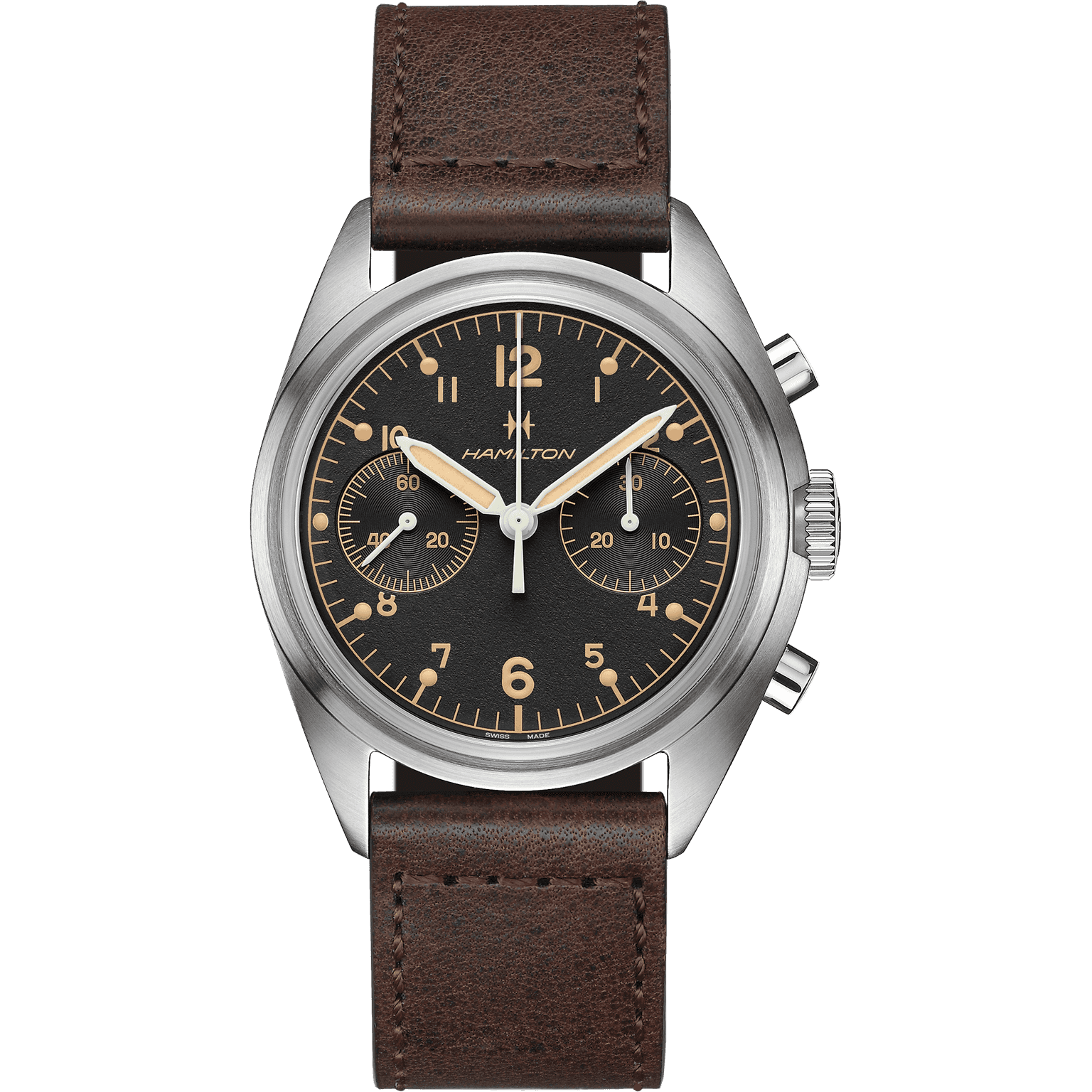 Hamilton Khaki Aviation Pilot Pioneer Mechanical Chrono