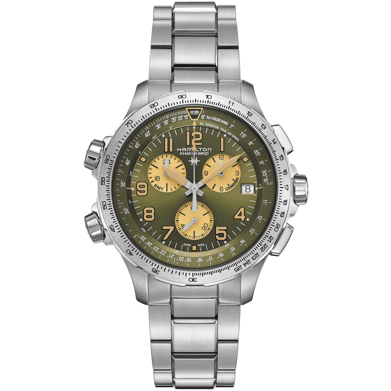 Hamilton Khaki Aviation X-Wind GMT Chrono Quartz