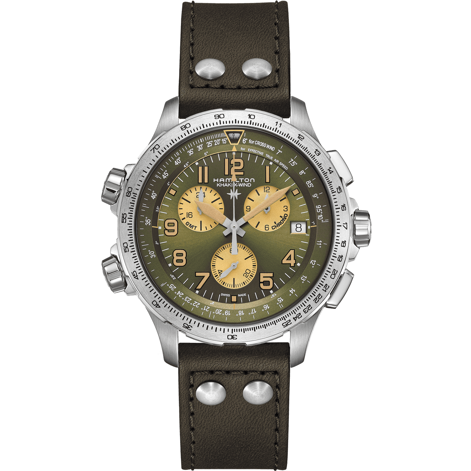 Hamilton Khaki Aviation X-Wind GMT Chrono Quartz
