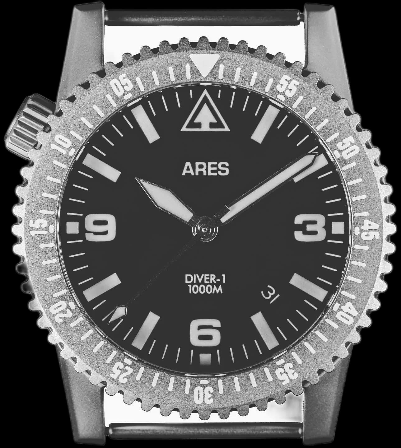 DIVER-1 Mission Timer Lithium-Ion Quartz