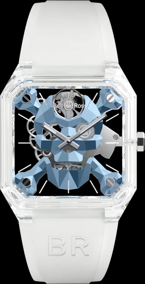 BR-01 Cyber Skull Sapphire Ice Blue