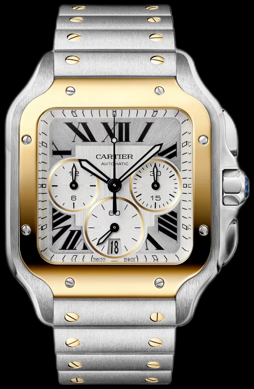 Santos de Cartier Large Model Yellow Gold