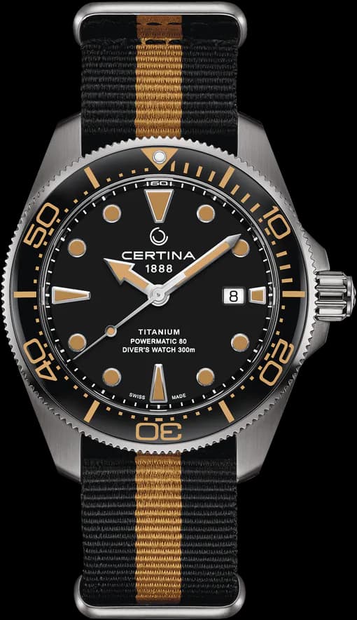 DS Action Diver 43mm Powermatic 80 (Titanium)