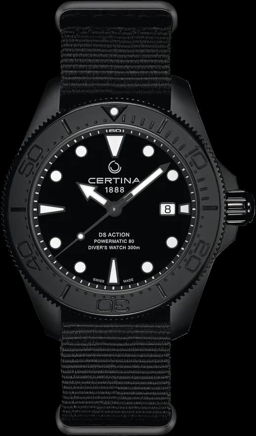 DS Action Diver 38mm Powermatic 80