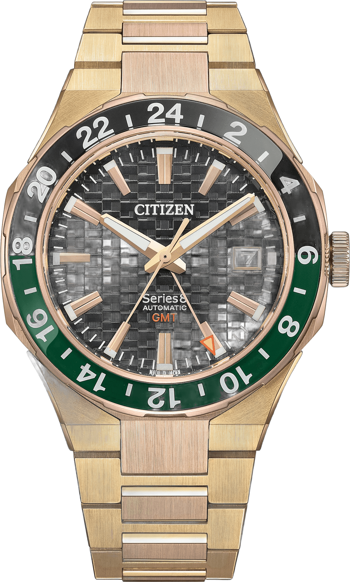 Series 8 880 GMT Gold-Tone