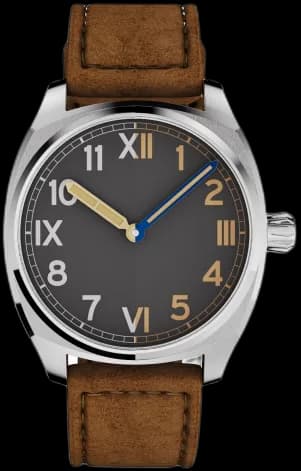 Military Vintage Cali Ruthenium Dial