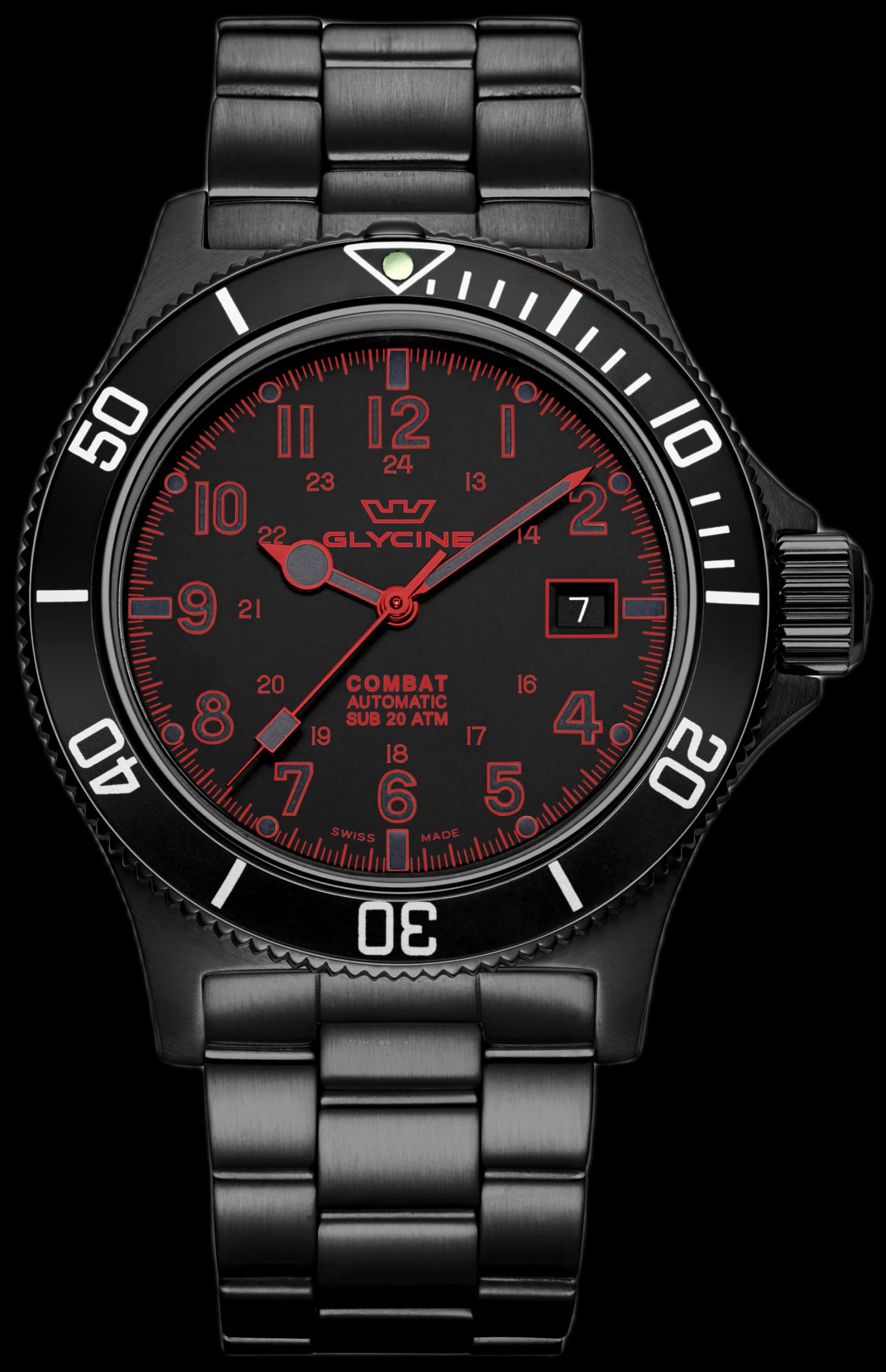Men's Combat Sub 42mm Automatic Watch GL0080