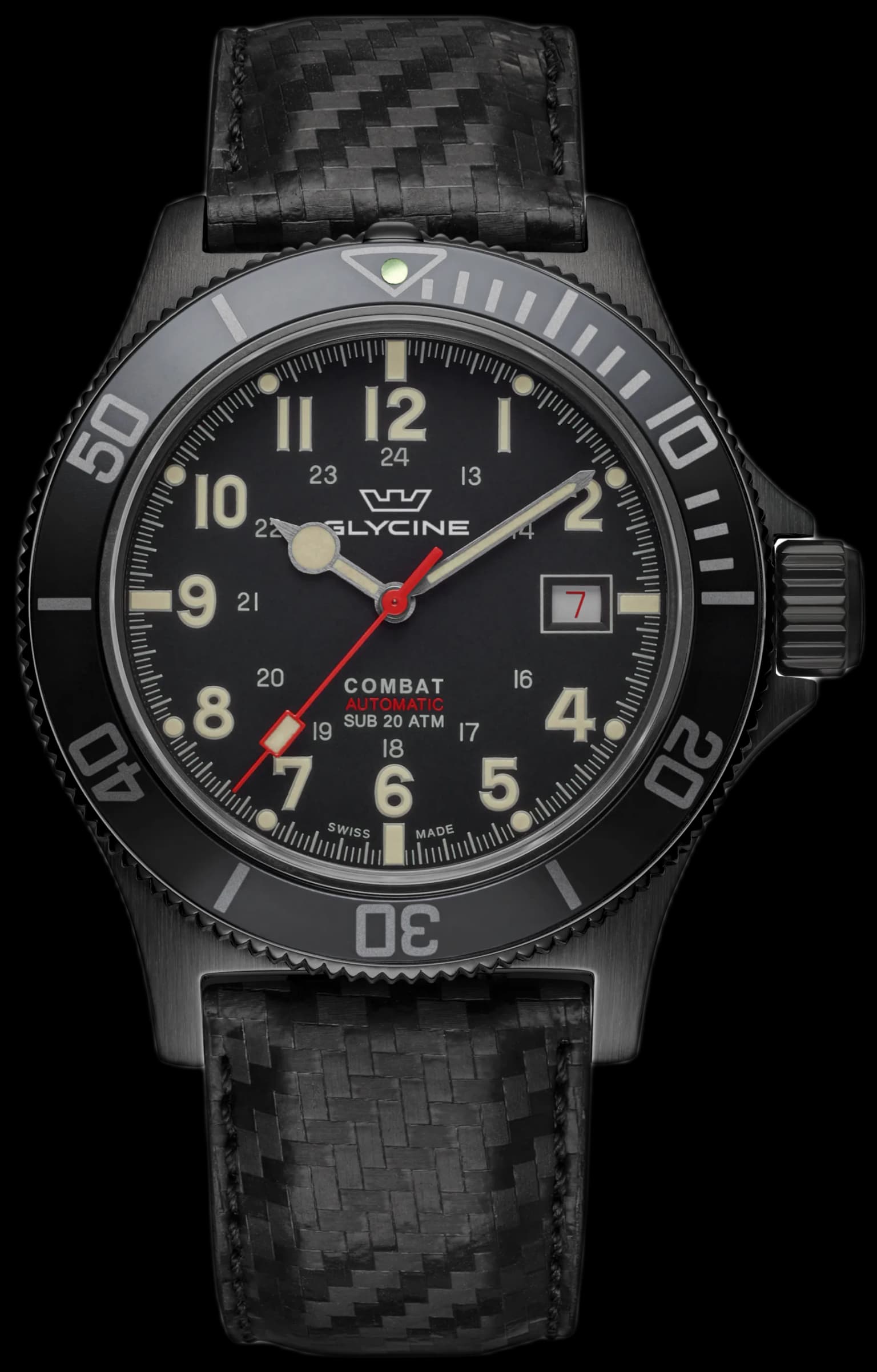 Men's Combat Sub 42mm Automatic Watch GL0244