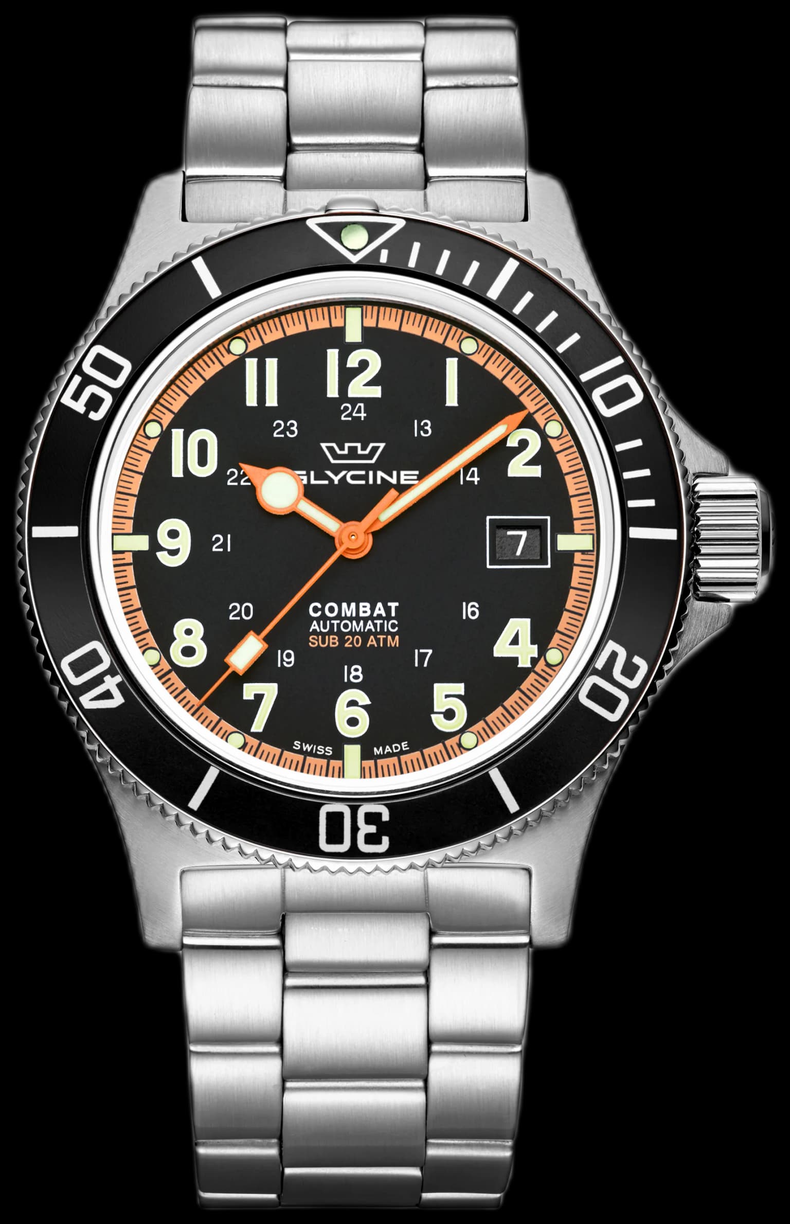 Men's Combat Sub 42mm Automatic Watch GL0249