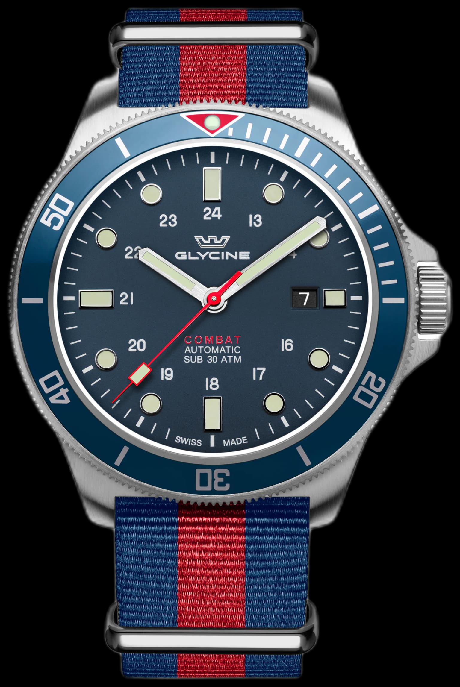 Men's Combat Sub 46mm Automatic Watch GL0257