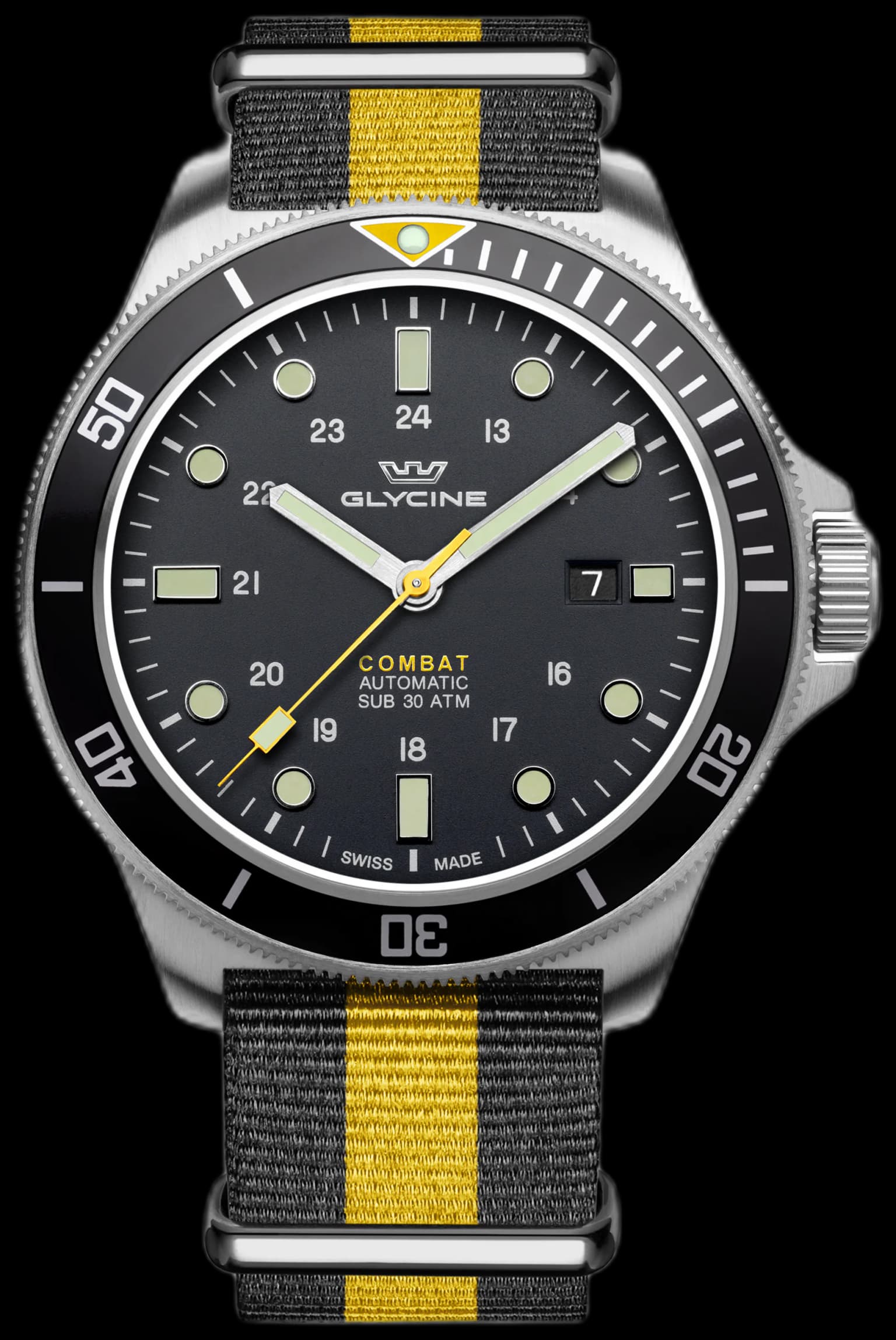Men's Combat Sub 46mm Automatic Watch GL0258