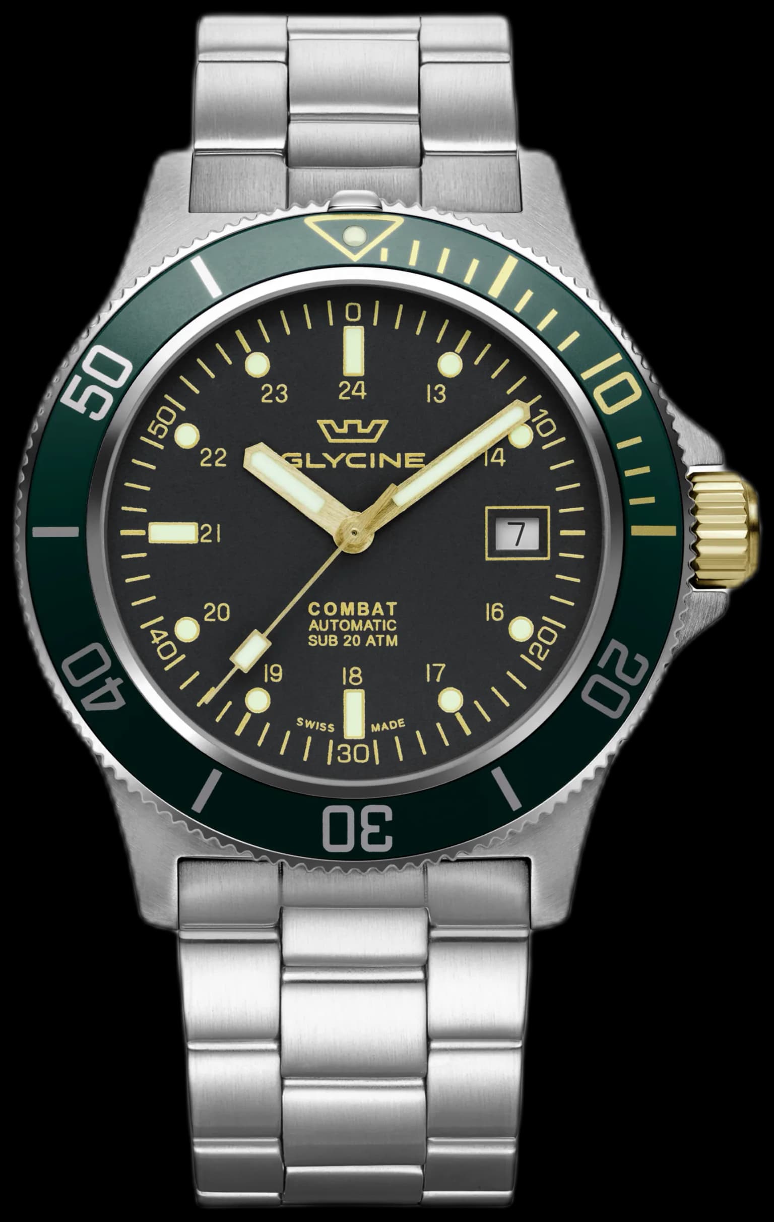 Men's Combat Sub 42mm Automatic Watch GL0272
