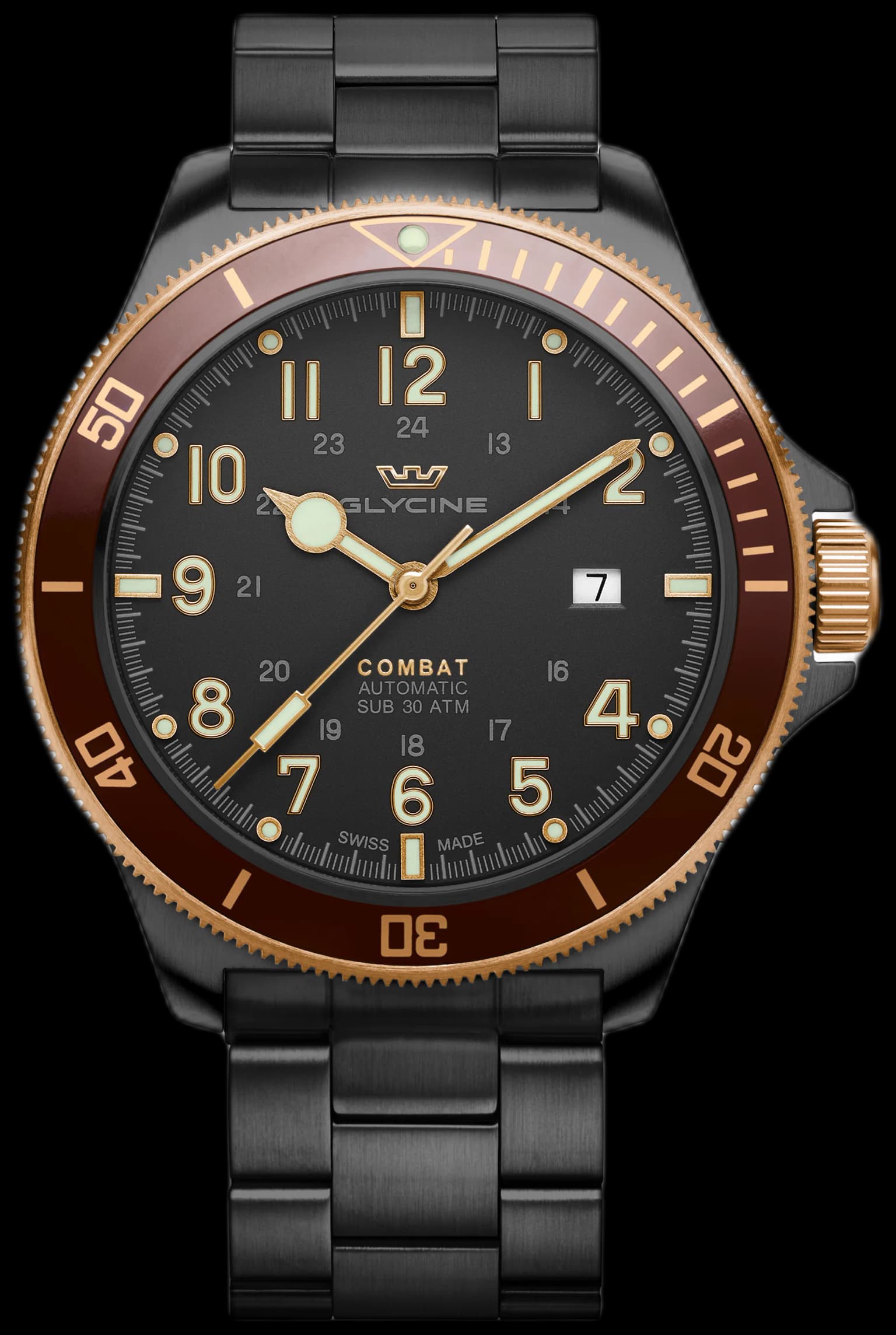 Men's Combat Sub 46mm Automatic Watch GL0276