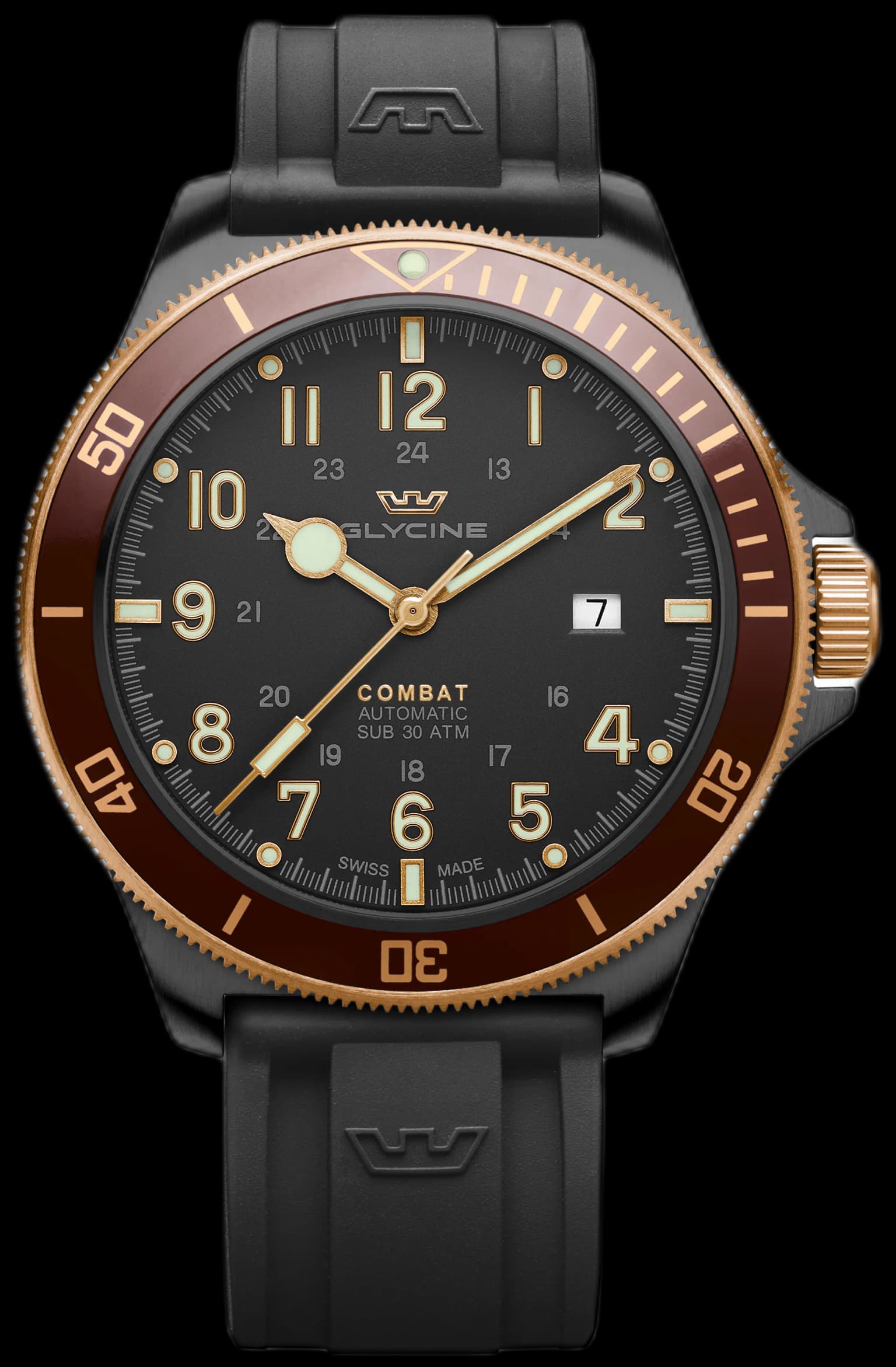 Men's Combat Sub 46mm Automatic Watch GL0278