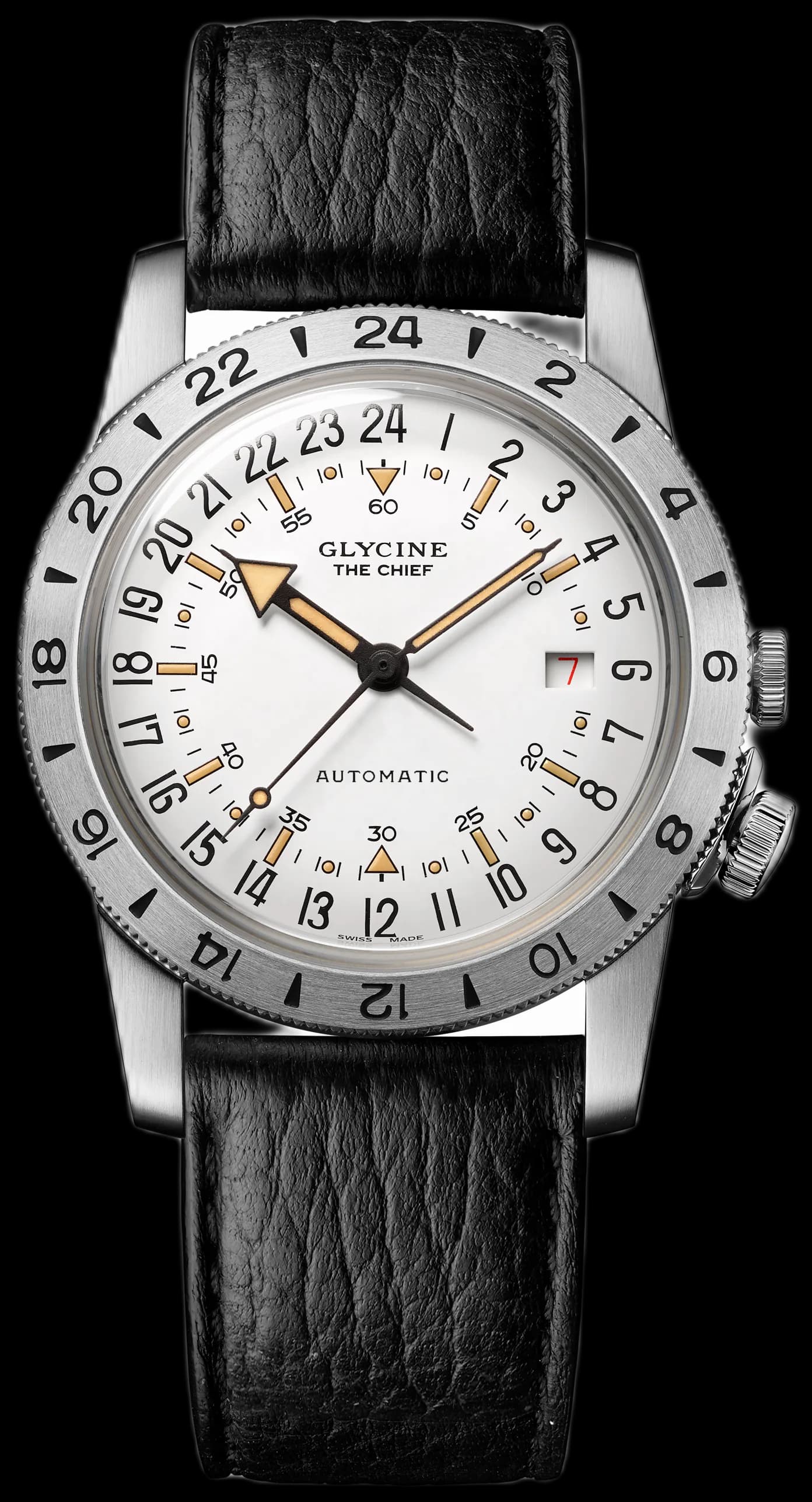 Men's Airman Vintage The Chief Purist 40mm Automatic Watch GL0471