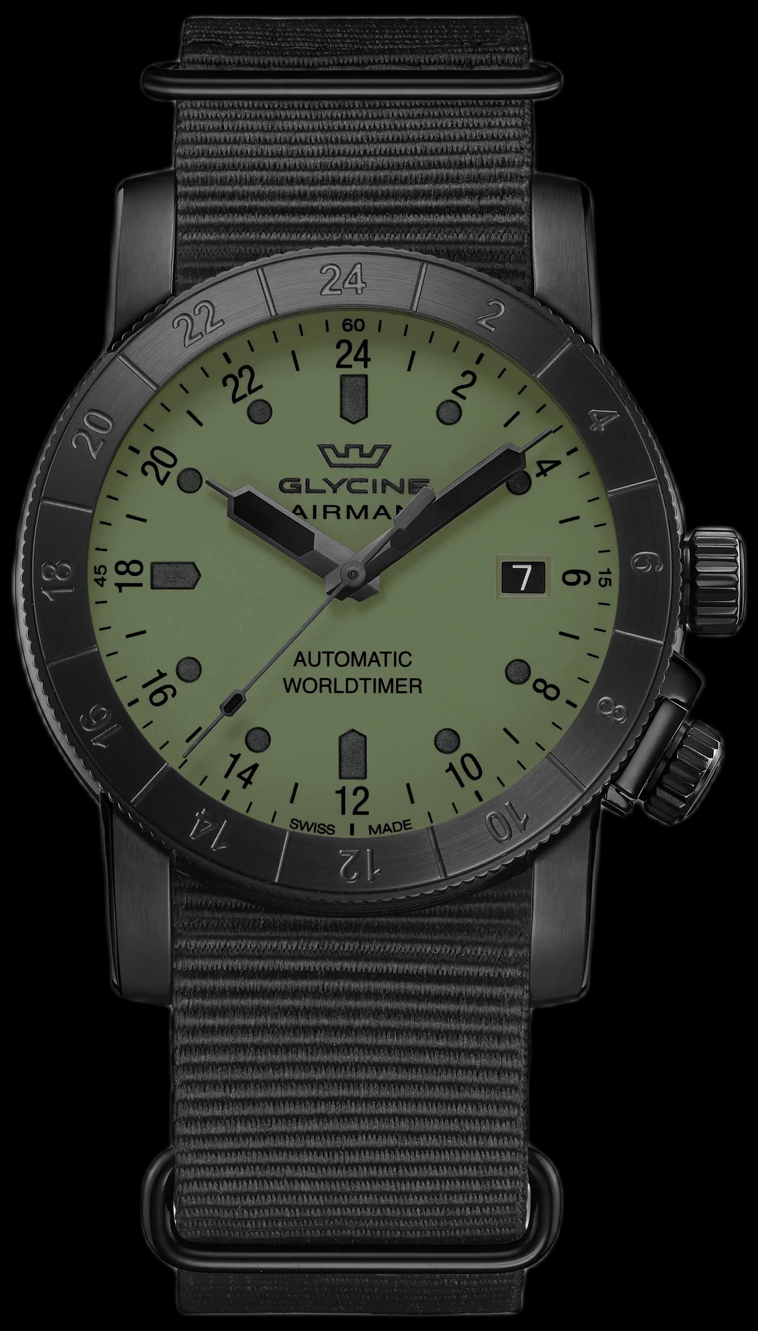 Men's Airman Contemporary Purist 42mm Automatic Watch GL0492