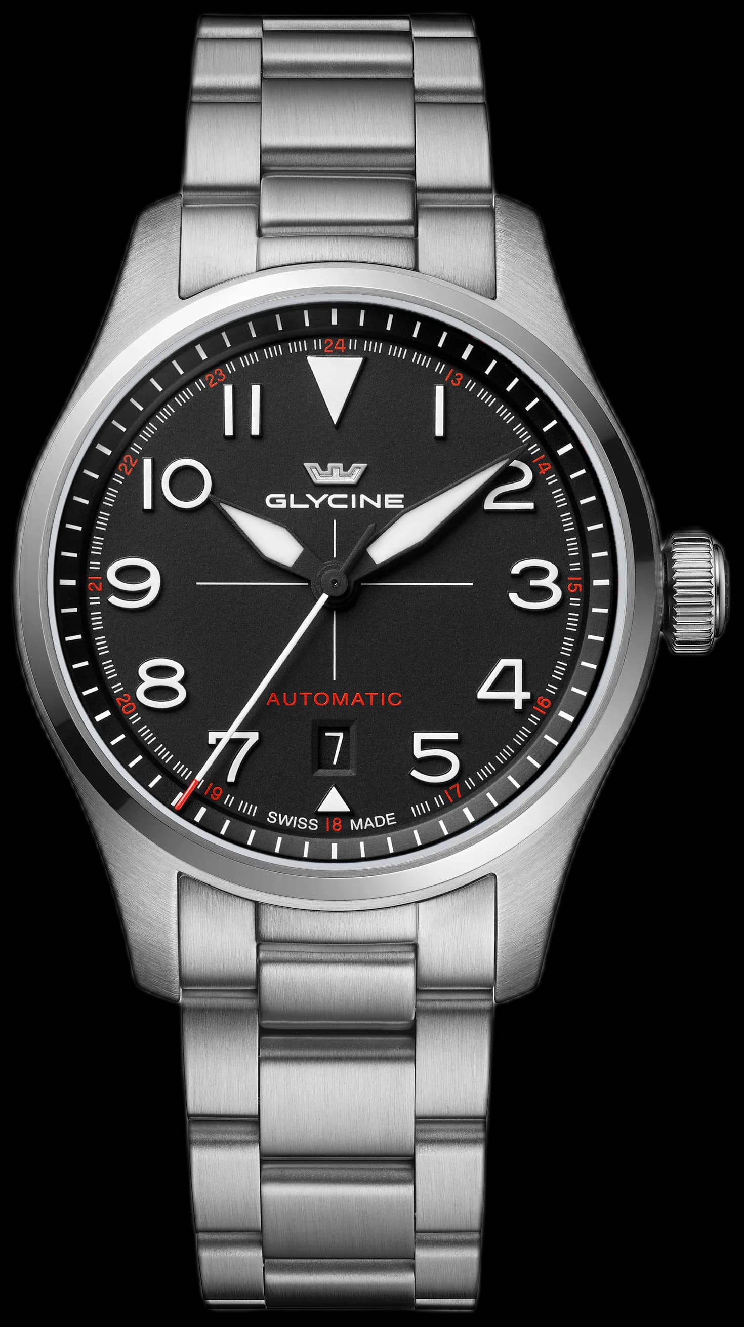 Unisex Airpilot 41mm Automatic Watch GL0508