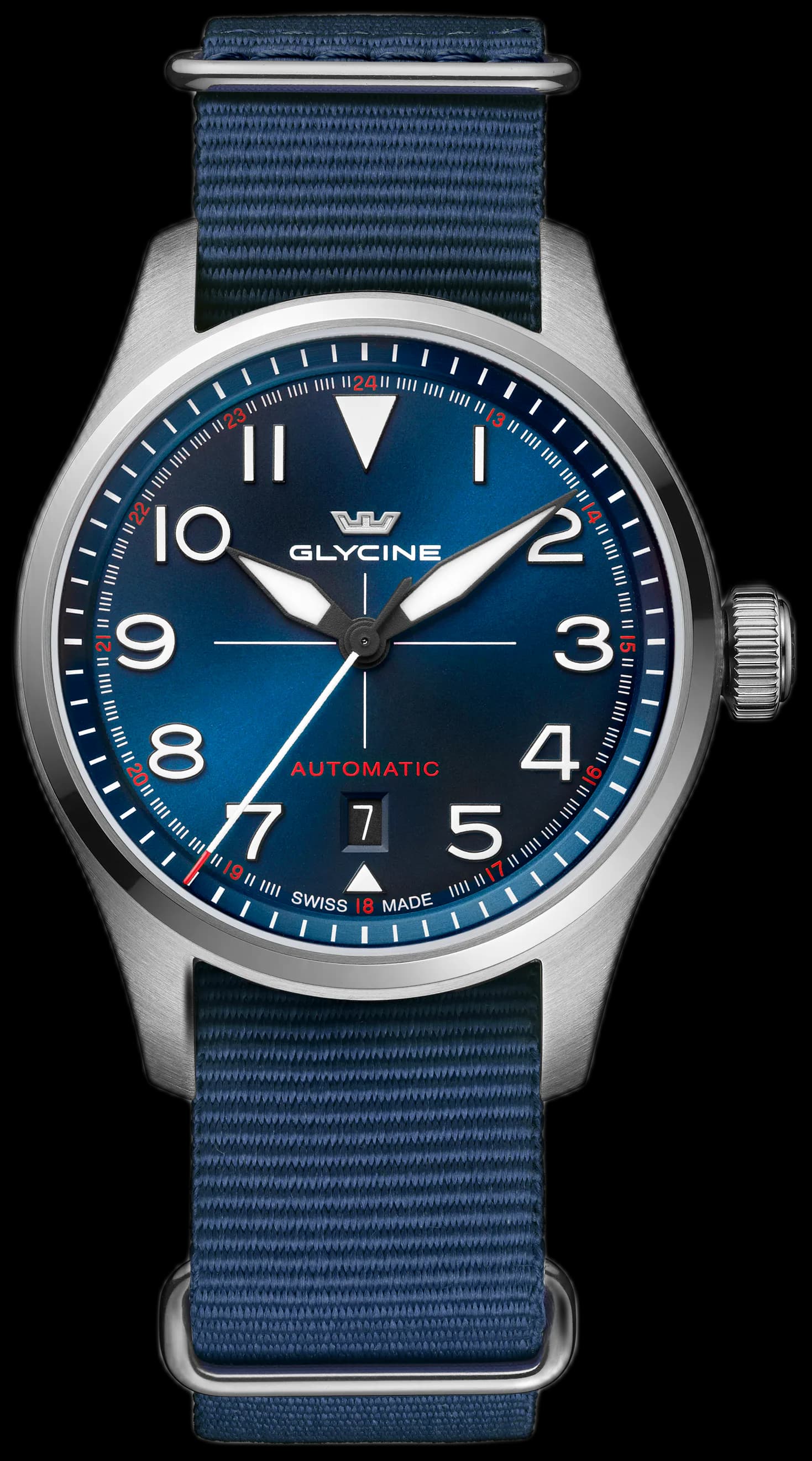 Unisex Airpilot 41mm Automatic Watch GL0510