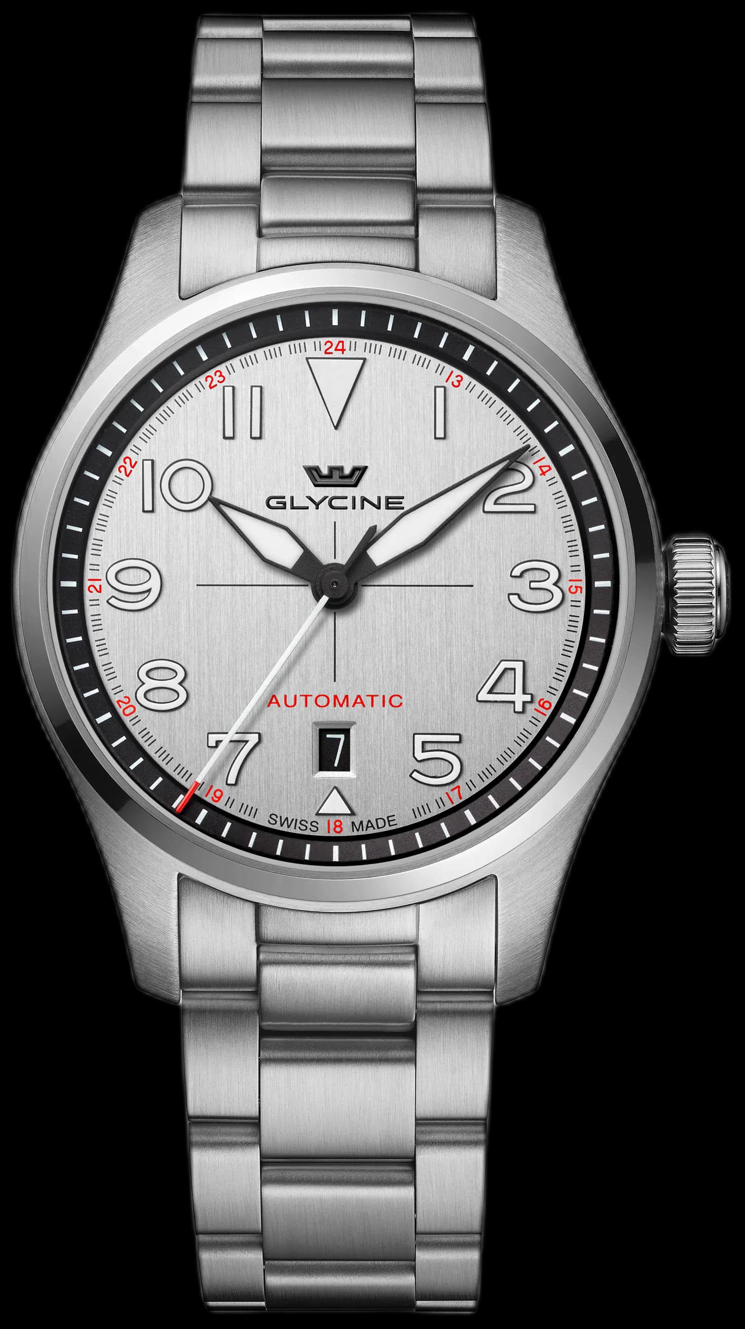 Unisex Airpilot 41mm Automatic Watch GL0511