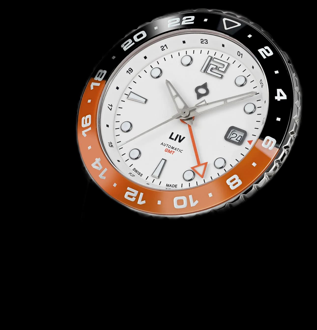 Trekker GMT Day/Night Ceramic // Shadow Black