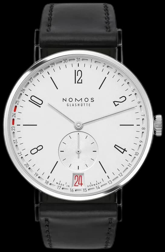 Tangente 2date—a luxurious dress watch from NOMOS Glashütte